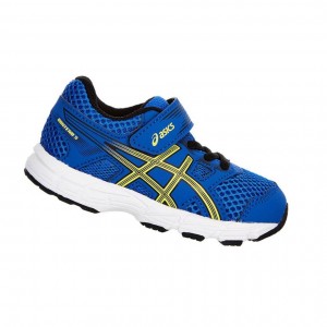 Asics CONTEND 5 TS Tennisschuhe Kinder Blau | 107WBEJTR