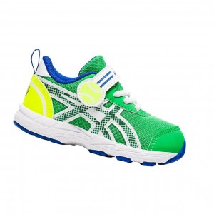 Asics CONTEND 6 TS SCHOOL YARD Laufschuhe Kinder Grün | 763JXHSGN