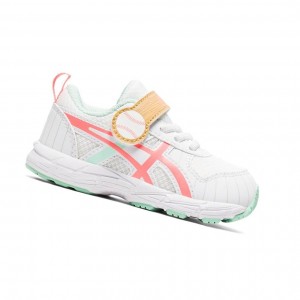 Asics CONTEND 6 TS SCHOOL YARD Laufschuhe Kinder Weiß | 382CITQRE