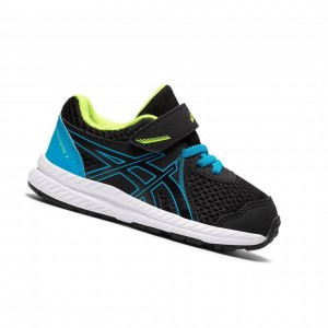 Asics CONTEND 7 TS Laufschuhe Kinder Schwarz | 031OWFIMK