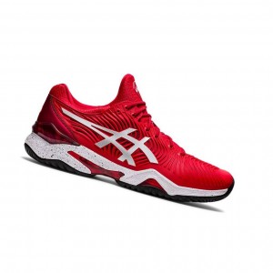 Asics COURT FF Tennisschuhe Herren Rot | 763WVXKRL