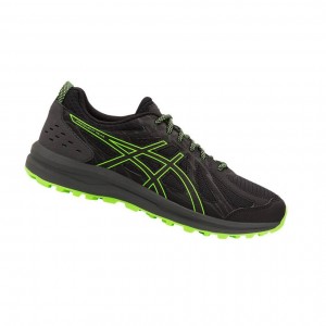 Asics FREQUENT TRAIL Laufschuhe Herren Schwarz | 617REXDSA