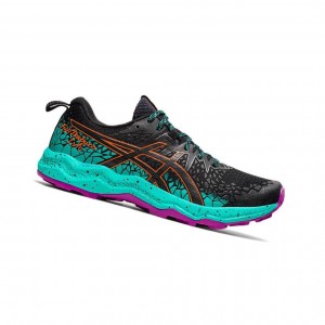 Asics FUJITRABUCO Trailrunning Schuhe Damen Schwarz | 189JCORNU
