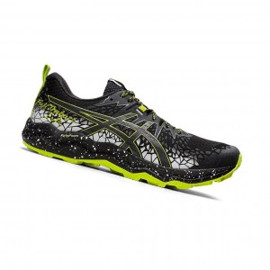 Asics FUJITRABUCO Trailrunning Schuhe Herren Schwarz | 962URDQKP