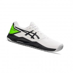 Asics GEL-CHALLENGER 13 Tennisschuhe Herren Weiß Grün | 638SLXKWE