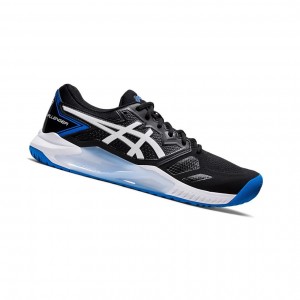 Asics GEL-CHALLENGER 13 Tennisschuhe Herren Schwarz Blau | 081EAIMRL