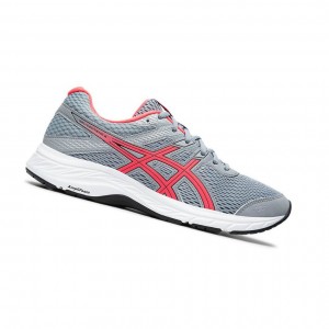 Asics GEL-CONTEND 6 Laufschuhe Damen Grau | 783TOEUGQ