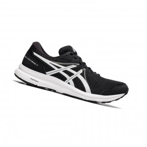 Asics GEL-CONTEND 7 Laufschuhe Herren Schwarz | 590ZRYBFD