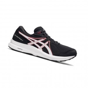Asics GEL-CONTEND 7 Laufschuhe Herren Schwarz | 928WOYXDC