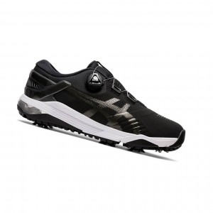 Asics GEL-COURSE Duo BOA Golfschuhe Herren Schwarz | 159WGOFIS