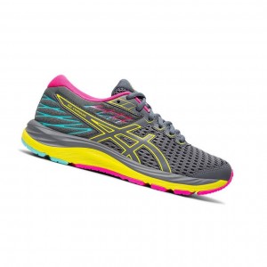Asics GEL-CUMULUS 21 GS Laufschuhe Kinder Schwarz | 682OYNMVS