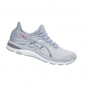 Asics GEL-CUMULUS 21 Knit Laufschuhe Damen Hellgrau | 783SOLXTD