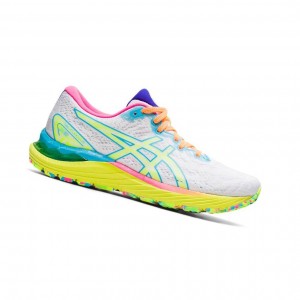 Asics GEL-CUMULUS 23 Laufschuhe Damen Weiß | 320DNHORQ