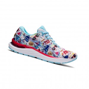 Asics GEL-CUMULUS 23 Laufschuhe Damen Weiß | 927JUYWAC