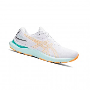 Asics GEL-CUMULUS 24 Laufschuhe Damen Weiß Orange | 023YVERNI