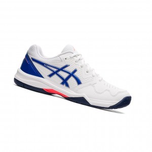 Asics GEL-DEDICATE 7 Tennisschuhe Damen Weiß Blau | 184JPWGEZ