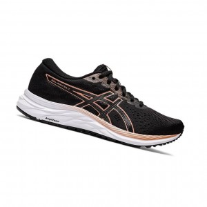 Asics GEL-EXCITE 7 Laufschuhe Damen Schwarz | 645PTOLHZ