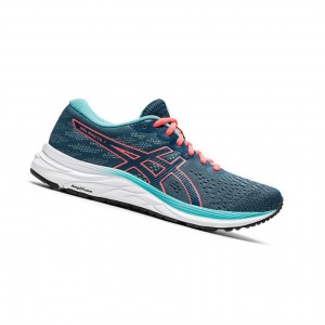 Asics GEL-EXCITE 7 Laufschuhe Damen Türkis | 052RMWVUS