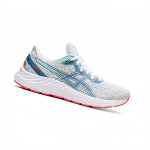 Asics GEL-EXCITE 8 Laufschuhe Damen Weiß | 231QZFOBJ