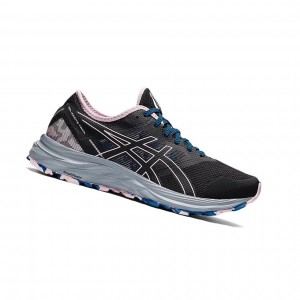 Asics GEL-EXCITE TRAIL Laufschuhe Damen Schwarz Rosa | 962GDKCEA