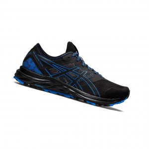 Asics GEL-EXCITE TRAIL Laufschuhe Herren Schwarz Blau | 831DPSETR