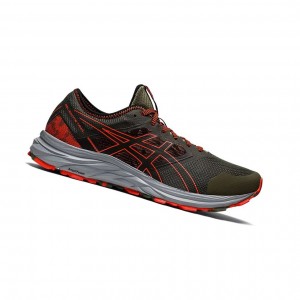 Asics GEL-EXCITE TRAIL Laufschuhe Herren Grün | 301ITRQAN