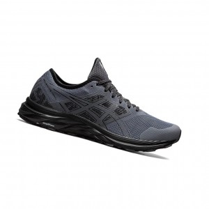 Asics GEL-EXCITE TRAIL Laufschuhe Herren Schwarz | 416KXDBWN