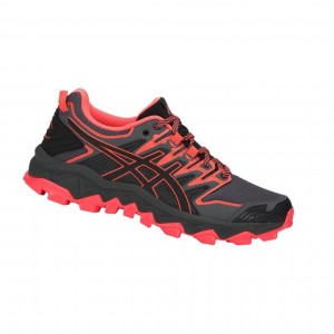 Asics GEL-FUJITRABUCO 7 Tennisschuhe Damen Schwarz | 397SZGYLT