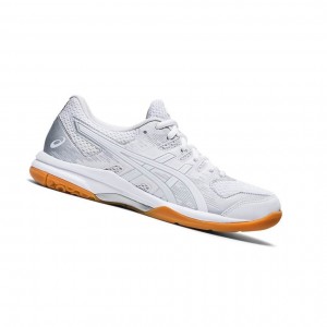 Asics GEL-FURTHER UP Volleyballschuhe Damen Weiß | 836PXUHZW