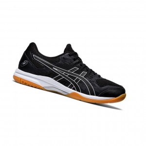 Asics GEL-FURTHER UP Volleyballschuhe Herren Schwarz | 708PQEKWA