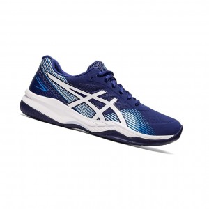 Asics GEL-GAME 8 Tennisschuhe Damen Blau Weiß | 618HKMAYX