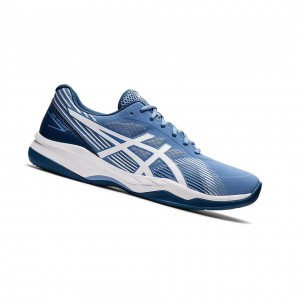 Asics GEL-GAME 8 Tennisschuhe Herren Blau Weiß | 538XVWSLN