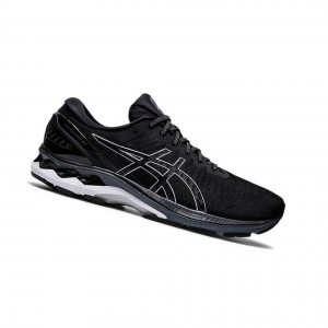 Asics GEL-KAYANO 27 Extra Weite Laufschuhe Herren Schwarz | 490JQFRDX