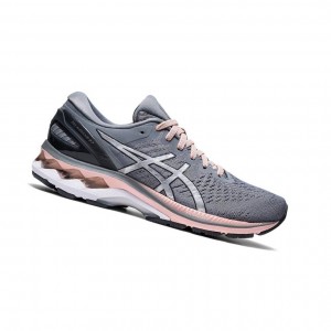 Asics GEL-KAYANO 27 Laufschuhe Damen Grau | 615TWEMDP