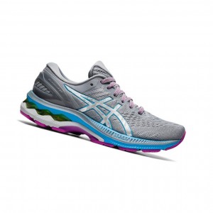 Asics GEL-KAYANO 27 Laufschuhe Damen Grau | 235PIXHCN