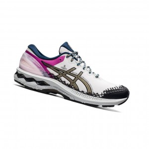 Asics GEL-KAYANO 27 Laufschuhe Herren Weiß | 081RGBSNP