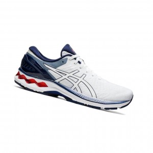Asics GEL-KAYANO 27 Laufschuhe Herren Weiß | 876AQHJSM