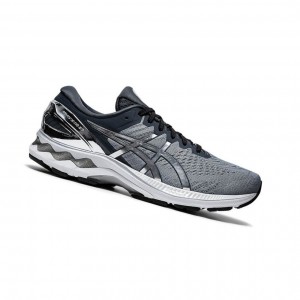 Asics GEL-KAYANO 27 PLATINUM Laufschuhe Herren Grau | 931CJRTMW