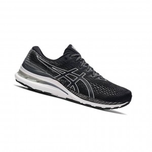 Asics GEL-KAYANO 28 Extra Weite Laufschuhe Herren Schwarz | 372PUYQNJ