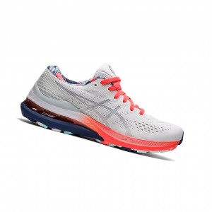 Asics GEL-KAYANO 28 Laufschuhe Damen Weiß | 174KMJHIC