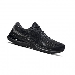 Asics GEL-KAYANO 28 Weite Laufschuhe Herren Schwarz | 204HYGUMX