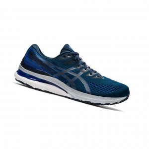 Asics GEL-KAYANO 28 Weite Laufschuhe Herren Navy | 321NZQFOJ