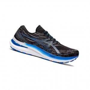 Asics GEL-KAYANO 29 Laufschuhe Herren Schwarz Blau | 548ZKMFVD