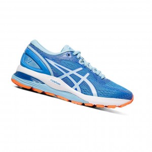 Asics GEL-NIMBUS 21 Laufschuhe Damen Blau | 502DOCBTG