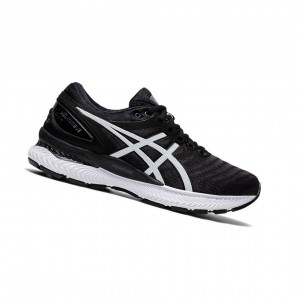 Asics GEL-NIMBUS 22 Laufschuhe Damen Schwarz | 089NPISMB