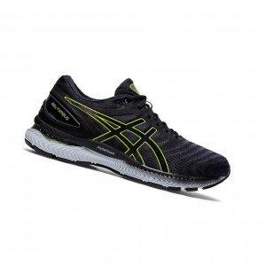 Asics GEL-NIMBUS 22 Laufschuhe Herren Schwarz | 980LQGBUK