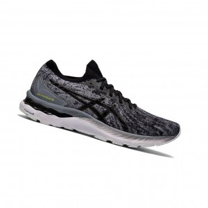 Asics GEL-NIMBUS 23 Knit Laufschuhe Herren Schwarz | 361TZNMHS
