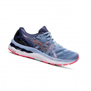 Asics GEL-NIMBUS 23 Laufschuhe Damen Hellblau | 826TKOUAD