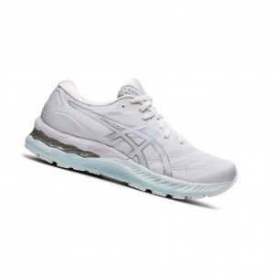 Asics GEL-NIMBUS 23 Laufschuhe Damen Weiß | 745MPKOHC