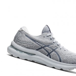 Asics GEL-NIMBUS 24 Laufschuhe Damen Grau Grau | 063UJDBXR